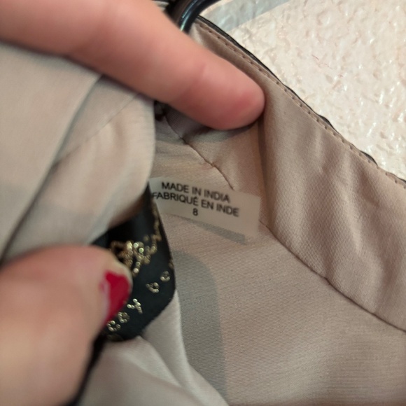 Alice + Olivia Cropped Embellished Top - Picture 7 of 7